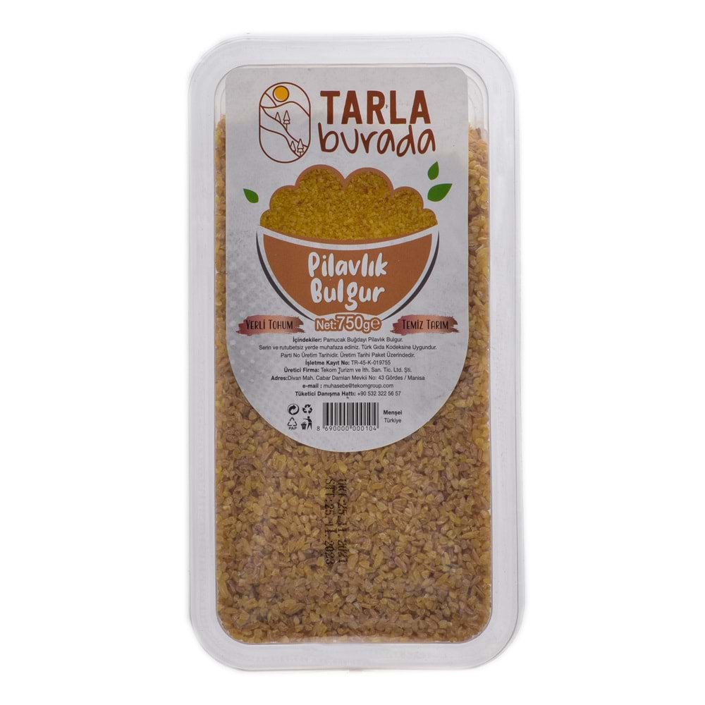 TB KÖFTELİK BULGUR 750 GR